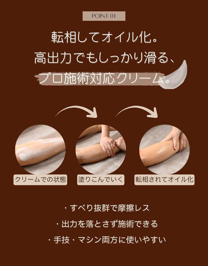 8 Silky RF Massage Cream【シルキーRF マッサージクリーム】