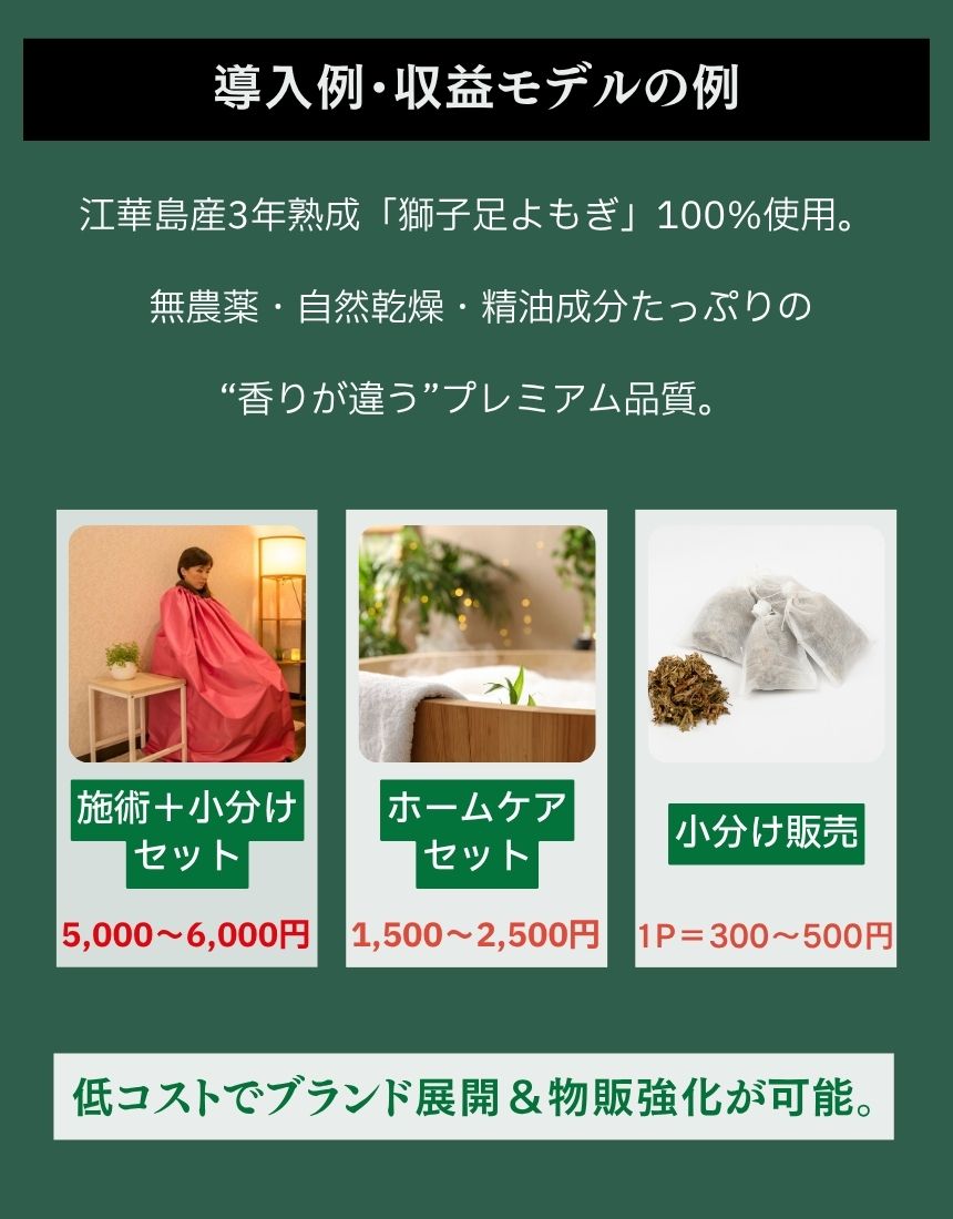 9 【韓方熟成よもぎプレミアム】サロンオリジナルパッケージプラン